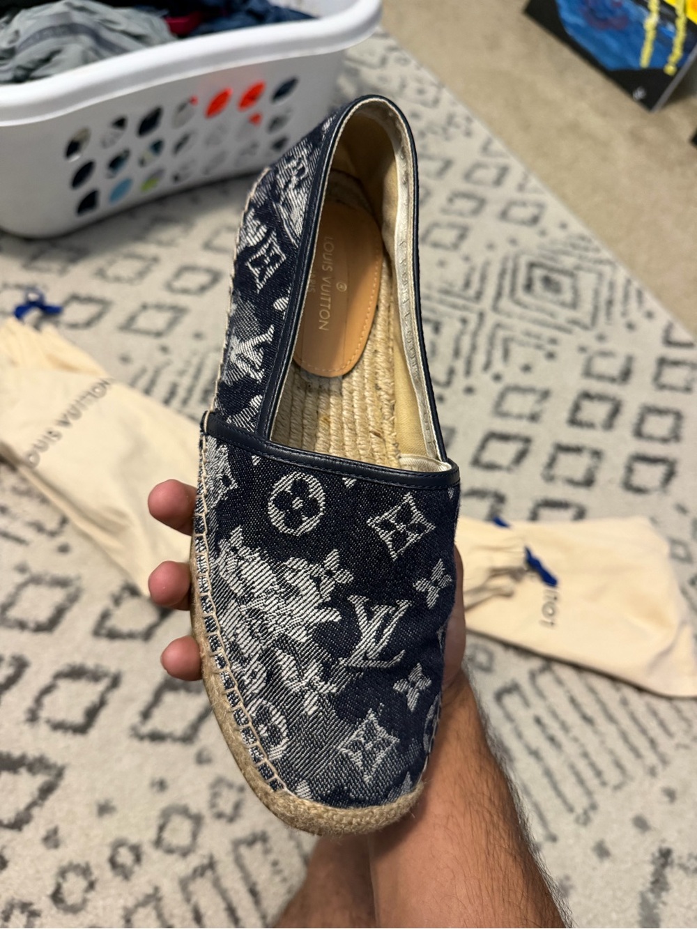 Lv logo  espadrille shoes - Picture 6 of 9